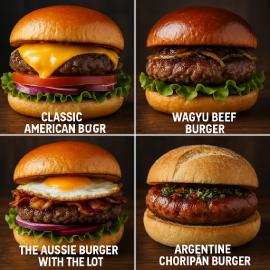 Four Burgers